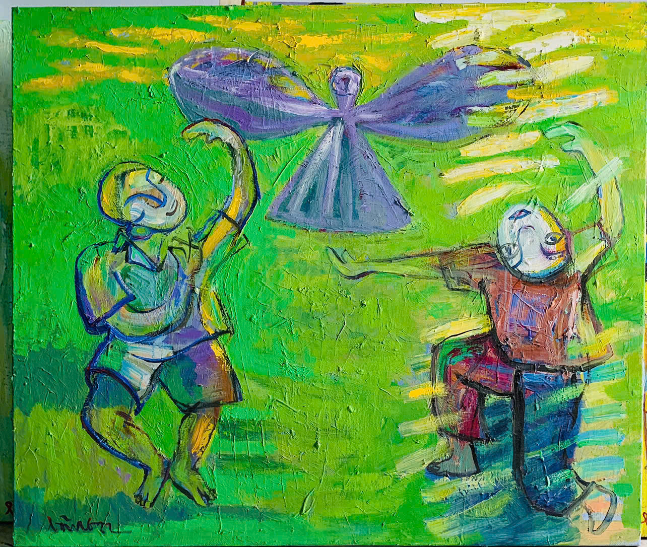 Tranh của hoạ sỹ Đỗ Bảng