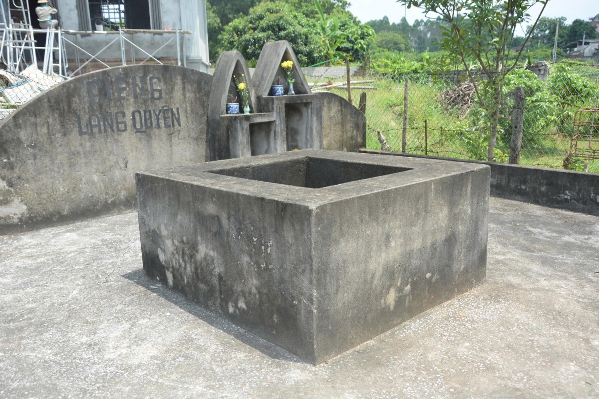 Giếng vuông, làng Quyên, xã Nhã Nam, tỉnh Bắc Ninh