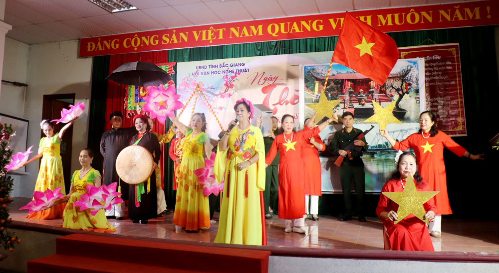 Một tác phẩm được dàn dựng công phu tại Ngày thơ.